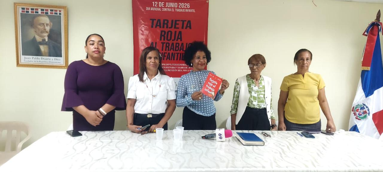 Centrales sindicales llaman a las familias y autoridades a fortalecer acciones para erradicar el trabajo infantil en RD