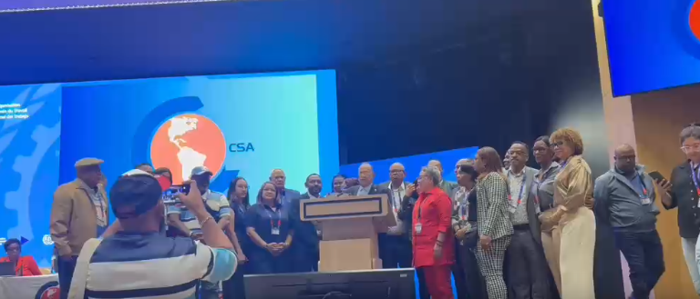 Reconocimiento a Amanda Teruel por su compromiso con los trabajadores de la República Dominicana